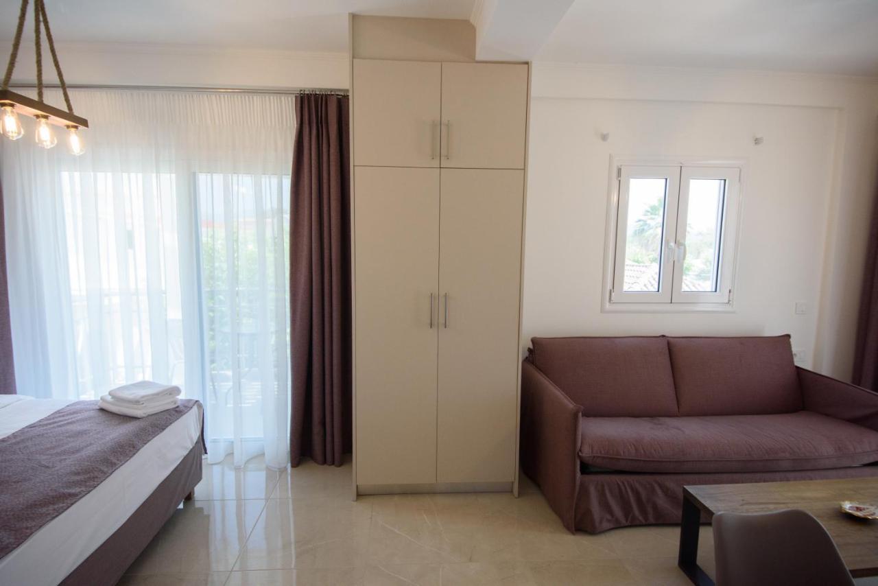 Golden Sand Ammoudia Ngoại thất bức ảnh