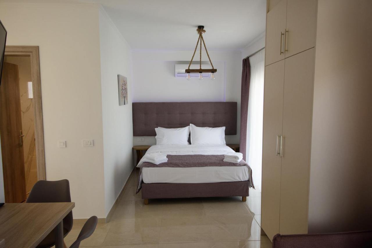 Golden Sand Ammoudia Ngoại thất bức ảnh