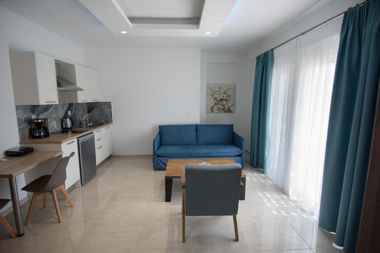 Golden Sand Ammoudia Ngoại thất bức ảnh