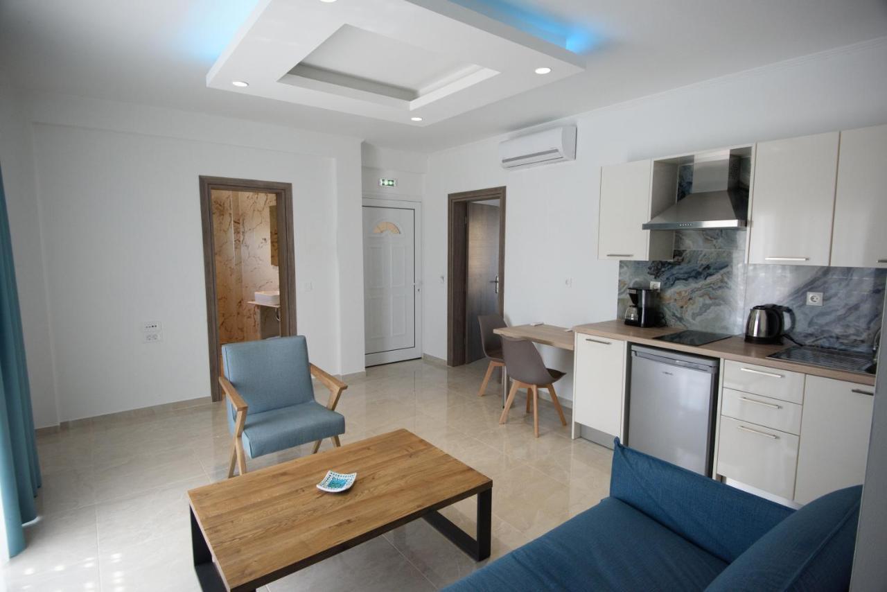 Golden Sand Ammoudia Ngoại thất bức ảnh